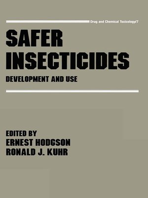 cover image of Safer Insecticides
